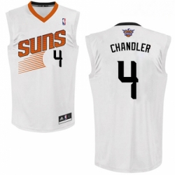 Mens Adidas Phoenix Suns 4 Tyson Chandler Authentic White Home NBA Jersey