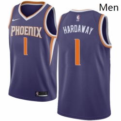 Mens Nike Phoenix Suns 1 Penny Hardaway Swingman Purple Road NBA Jersey Icon Edition