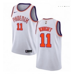 Mens Nike Phoenix Suns 11 Brandon Knight Authentic NBA Jersey Association Edition