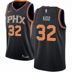 Mens Nike Phoenix Suns 32 Jason Kidd Authentic Black Alternate NBA Jersey Statement Edition