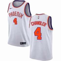 Mens Nike Phoenix Suns 4 Tyson Chandler Authentic NBA Jersey Association Edition