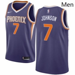 Mens Nike Phoenix Suns 7 Kevin Johnson Swingman Purple Road NBA Jersey Icon Edition