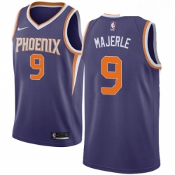 Mens Nike Phoenix Suns 9 Dan Majerle Swingman Purple Road NBA Jersey Icon Edition