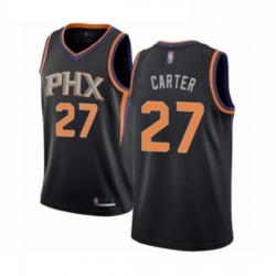 Mens Phoenix Suns 27 Jevon Carter Authentic Black Basketball Jersey Statement Edition 