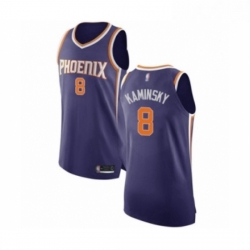 Mens Phoenix Suns 8 Frank Kaminsky Authentic Purple Basketball Jersey Icon Edition 
