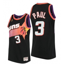 Phoenix Suns Chris Paul Hardwood Classics Black Throwback 90s Jersey