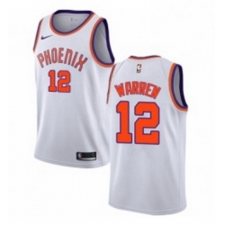 Womens Nike Phoenix Suns 12 TJ Warren Authentic NBA Jersey Association Edition