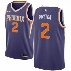 Womens Nike Phoenix Suns 2 Elfrid Payton Swingman Purple Road NBA Jersey Icon Edition 