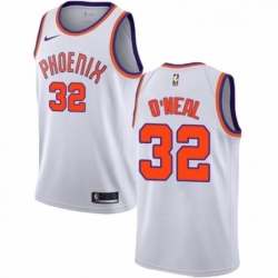 Womens Nike Phoenix Suns 32 Shaquille ONeal Authentic NBA Jersey Association Edition