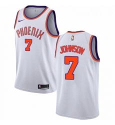 Womens Nike Phoenix Suns 7 Kevin Johnson Authentic NBA Jersey Association Edition