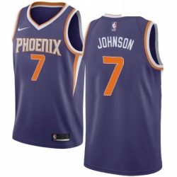 Womens Nike Phoenix Suns 7 Kevin Johnson Swingman Purple Road NBA Jersey Icon Edition