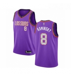 Womens Phoenix Suns 8 Frank Kaminsky Swingman Purple Basketball Jersey 2018 19 City Edition 