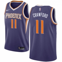 Youth Nike Phoenix Suns 11 Jamal Crawford Swingman Purple NBA Jersey Icon Edition 