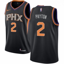 Youth Nike Phoenix Suns 2 Elfrid Payton Swingman Black Alternate NBA Jersey Statement Edition 