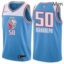 Mens Nike Sacramento Kings 50 Zach Randolph Swingman Blue NBA Jersey City Edition 