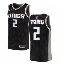 Womens Nike Sacramento Kings 2 Mitch Richmond Swingman Black NBA Jersey Statement Edition