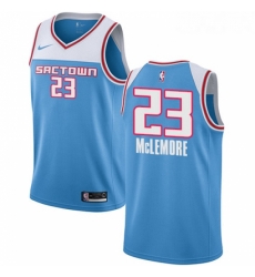 Womens Nike Sacramento Kings 23 Ben McLemore Swingman Blue NBA Jersey 2018 19 City Edition 