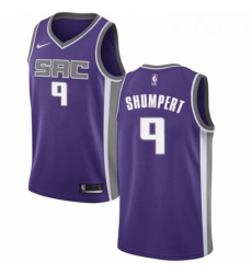 Womens Nike Sacramento Kings 9 Iman Shumpert Swingman Purple NBA Jersey Icon Edition 