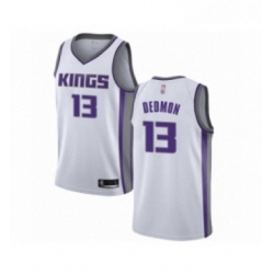 Womens Sacramento Kings 13 Dewayne Dedmon Swingman White Basketball Jersey Association Edition 