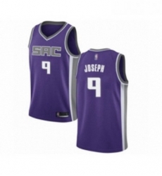 Womens Sacramento Kings 9 Cory Joseph Swingman Purple Basketball Jersey Icon Edition