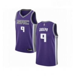 Womens Sacramento Kings 9 Cory Joseph Swingman Purple Basketball Jersey Icon Edition