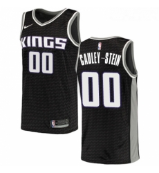 Youth Nike Sacramento Kings 0 Willie Cauley Stein Authentic Black NBA Jersey Statement Edition 