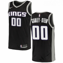 Youth Nike Sacramento Kings 0 Willie Cauley Stein Authentic Black NBA Jersey Statement Edition 