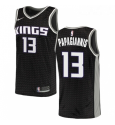 Youth Nike Sacramento Kings 13 Georgios Papagiannis Swingman Black NBA Jersey Statement Edition