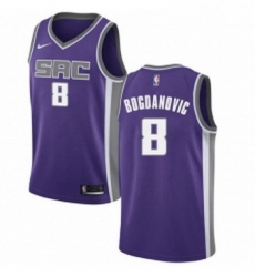 Youth Nike Sacramento Kings 8 Bogdan Bogdanovic Swingman Purple NBA Jersey Icon Edition 