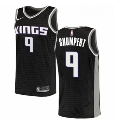 Youth Nike Sacramento Kings 9 Iman Shumpert Authentic Black NBA Jersey Statement Edition 