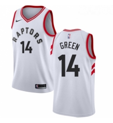 Womens Nike Toronto Raptors 14 Danny Green Authentic White NBA Jersey Association Edition 