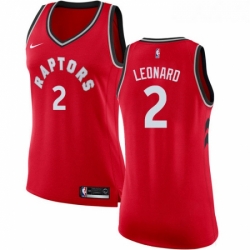 Womens Nike Toronto Raptors 2 Kawhi Leonard Swingman Red NBA Jersey Icon Edition 