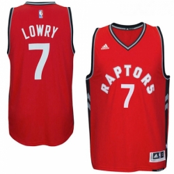 Youth Adidas Toronto Raptors 7 Kyle Lowry Authentic Red NBA Jersey