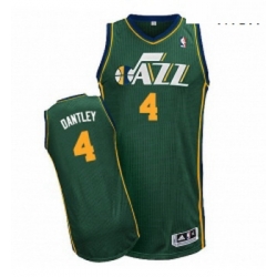 Mens Adidas Utah Jazz 4 Adrian Dantley Authentic Green Alternate NBA Jersey