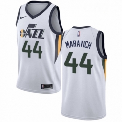 Mens Nike Utah Jazz 44 Pete Maravich Swingman NBA Jersey Association Edition