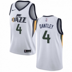 Womens Nike Utah Jazz 4 Adrian Dantley Authentic NBA Jersey Association Edition