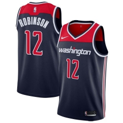 Men Nike Washington Wizards 12 Jerome Robinson Navy Blue NBA Swingman Statement Edition Jersey
