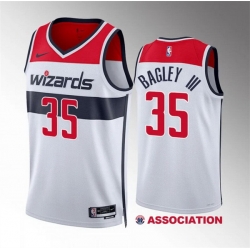 Men Washington Wizards 35 Marvin Bagley III White Association Edition Stitched Basketball Jersey