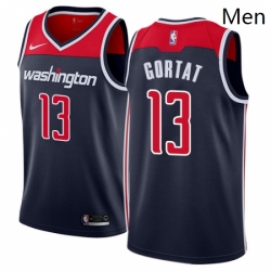 Mens Nike Washington Wizards 13 Marcin Gortat Swingman Navy Blue NBA Jersey Statement Edition