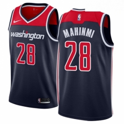 Mens Nike Washington Wizards 28 Ian Mahinmi Authentic Navy Blue NBA Jersey Statement Edition 