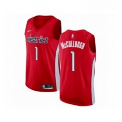 Womens Nike Washington Wizards 1 Chris McCullough Red Swingman Jersey Earned Edition