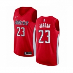 Womens Nike Washington Wizards 23 Michael Jordan Red Swingman Jersey Earned Edition