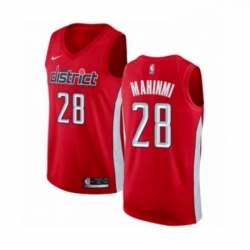 Womens Nike Washington Wizards 28 Ian Mahinmi Red Swingman Jersey Earned Edition 