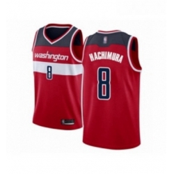 Womens Washington Wizards 8 Rui Hachimura Swingman Red Basketball Jersey Icon Edition 