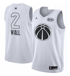 Youth Nike Jordan Washington Wizards 2 John Wall Swingman White 2018 All Star Game NBA Jersey