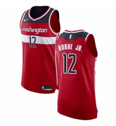 Youth Nike Washington Wizards 12 Kelly Oubre Jr Authentic Red Road NBA Jersey Icon Edition