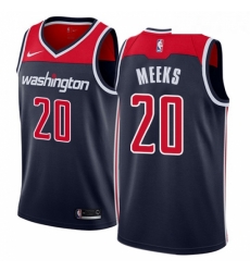 Youth Nike Washington Wizards 20 Jodie Meeks Authentic Navy Blue NBA Jersey Statement Edition 