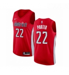 Youth Nike Washington Wizards 22 Otto Porter Red Swingman Jersey Earned Edition 