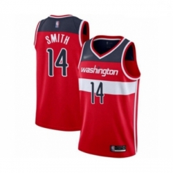 Youth Washington Wizards Ish Smith Swingman Red Basketball Jersey Icon Edition