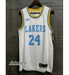 Los Angeles Lakers Nike Classic Edition Swingman Jersey White Kobe Bryant